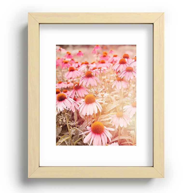 37 Flowers Framed Art Print