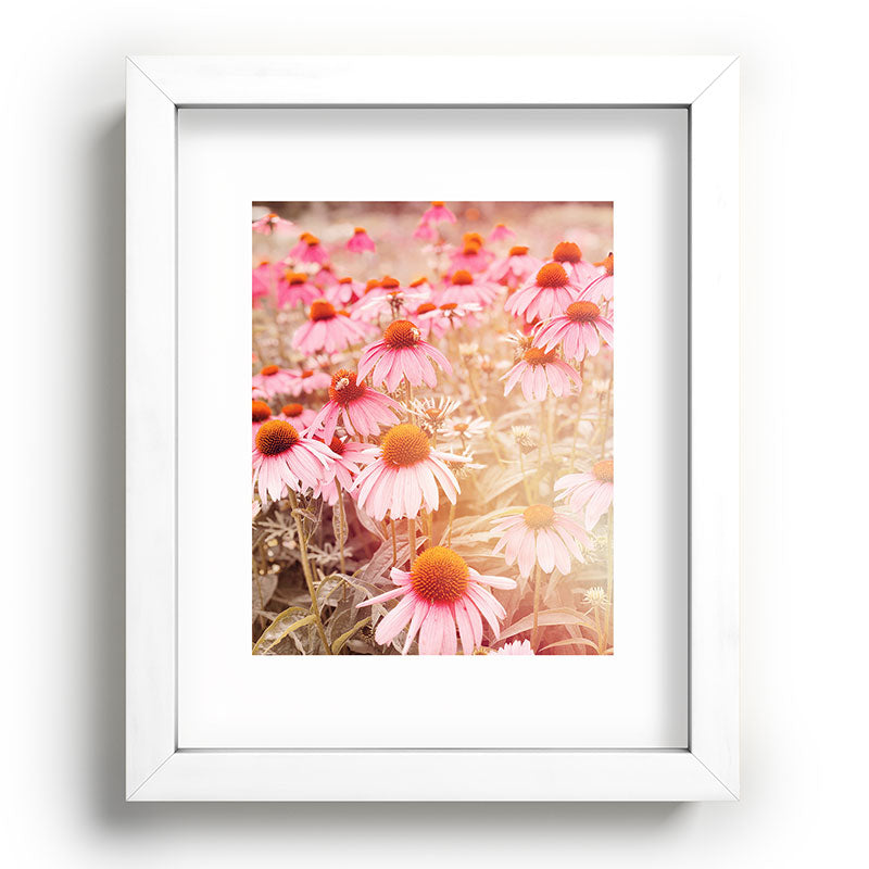 37 Flowers Framed Art Print