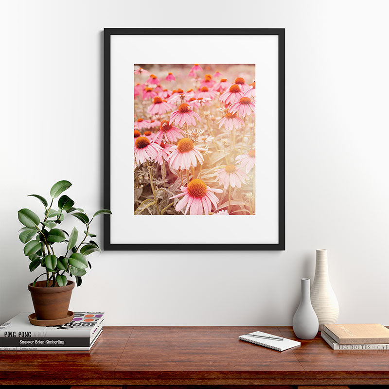 37 Flowers Framed Art Print