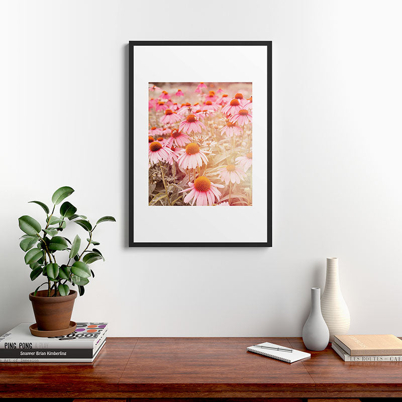 37 Flowers Framed Art Print