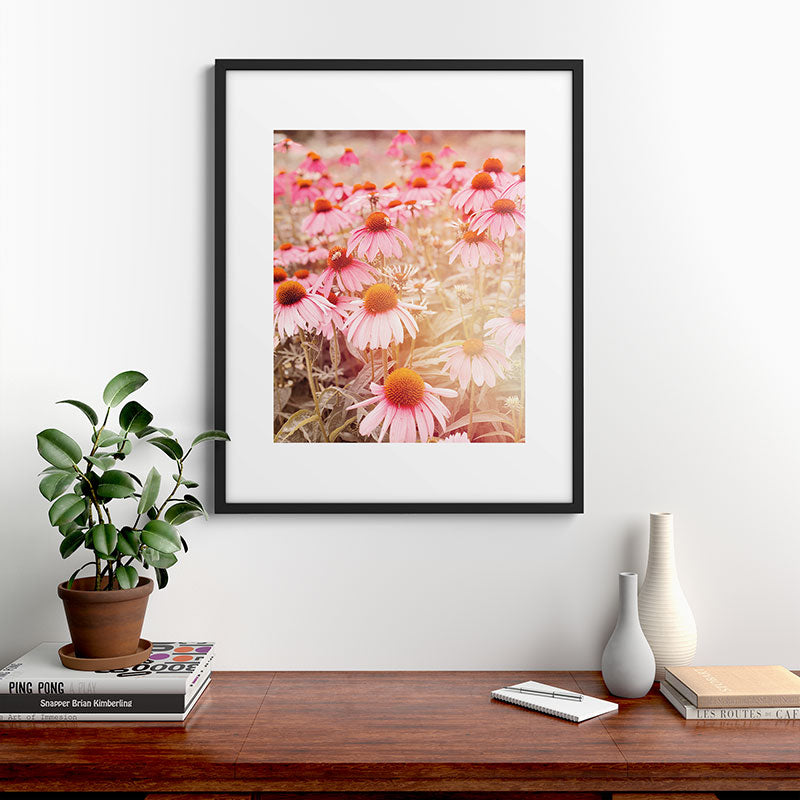 37 Flowers Framed Art Print