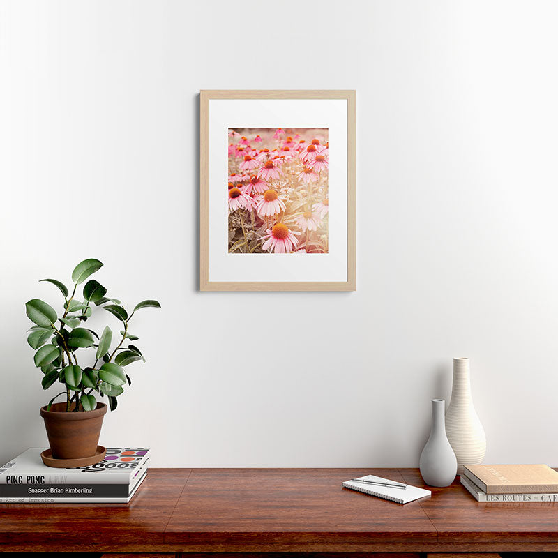 37 Flowers Framed Art Print