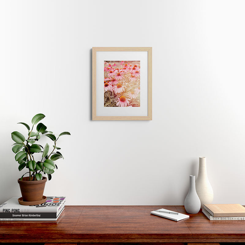 37 Flowers Framed Art Print