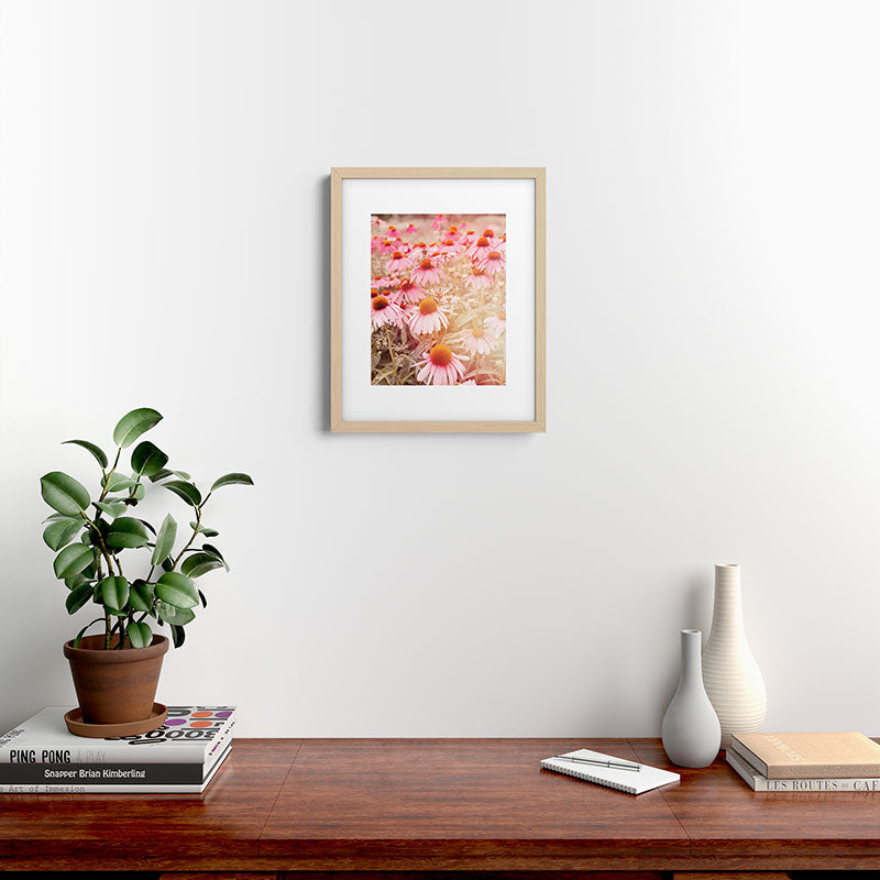 37 Flowers Framed Art Print