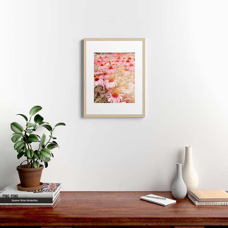 37 Flowers Framed Art Print