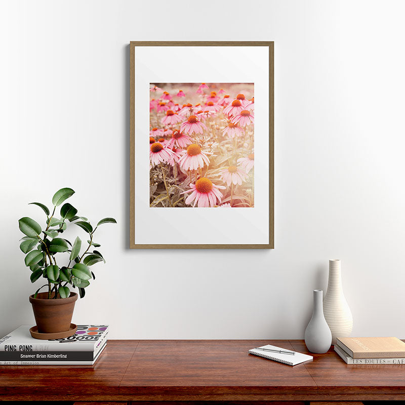 37 Flowers Framed Art Print