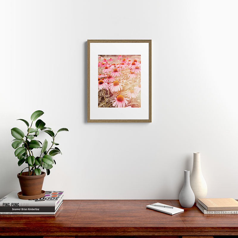 37 Flowers Framed Art Print