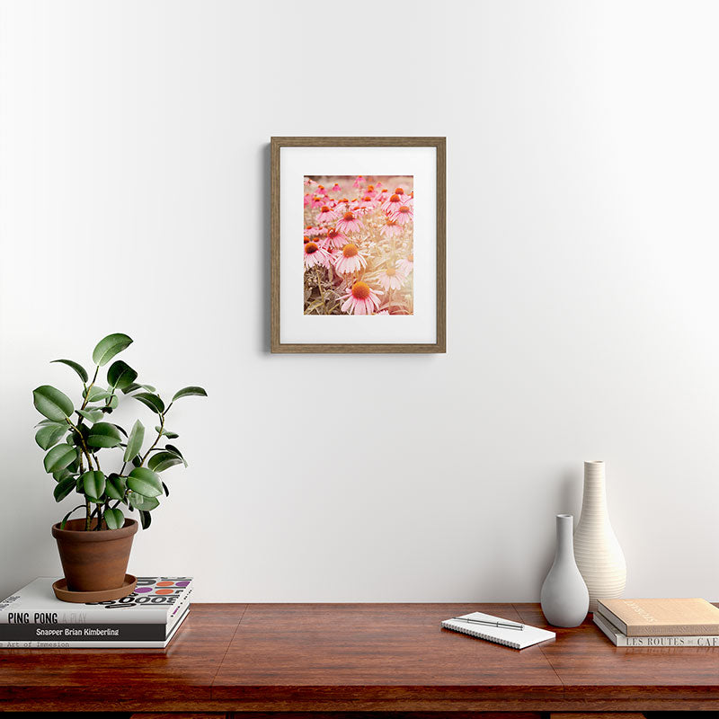 37 Flowers Framed Art Print