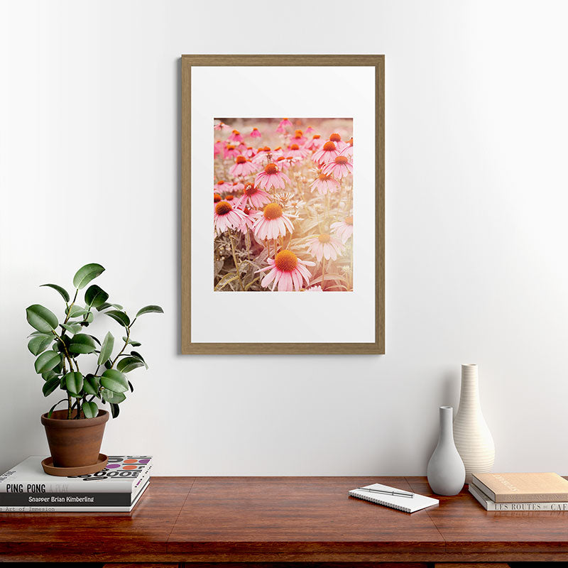 37 Flowers Framed Art Print