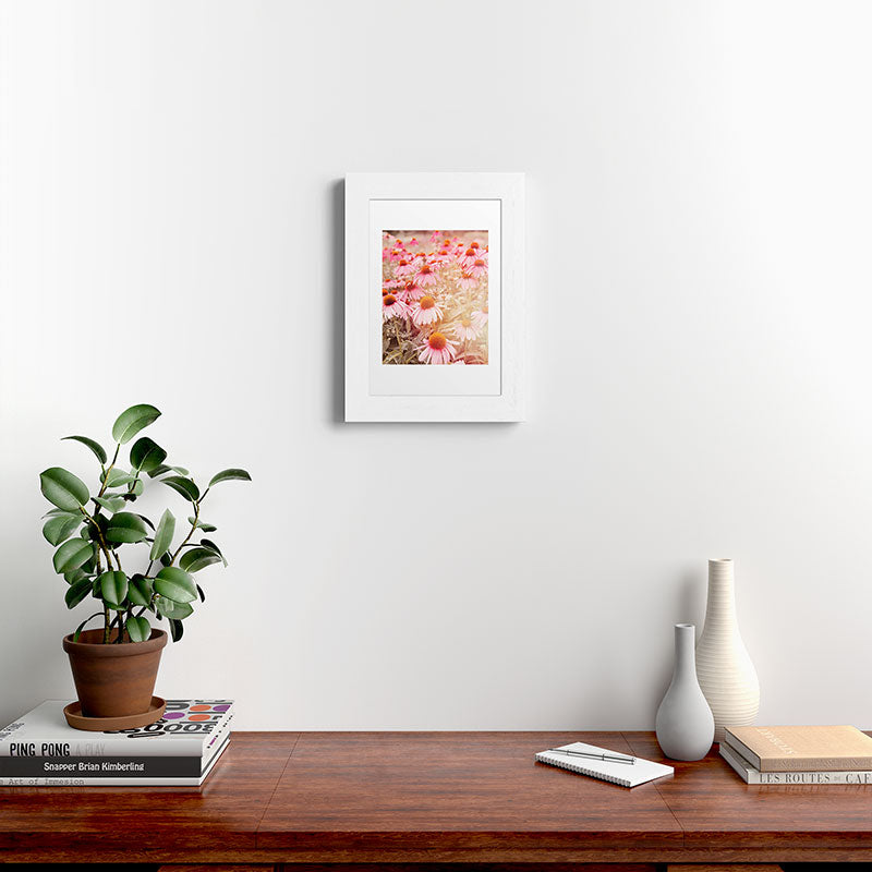 37 Flowers Framed Art Print