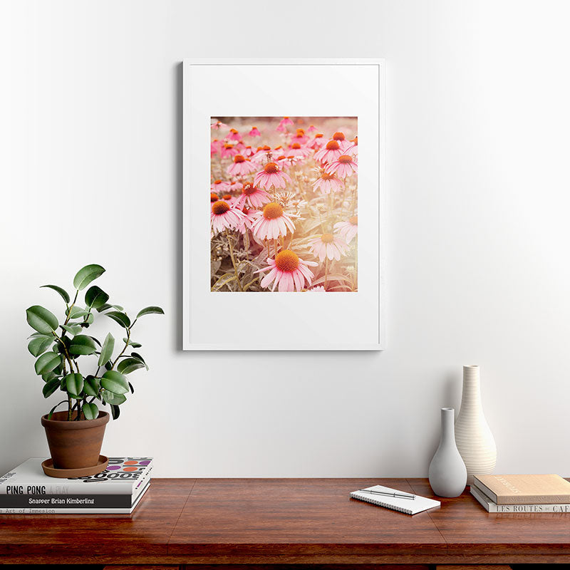 37 Flowers Framed Art Print