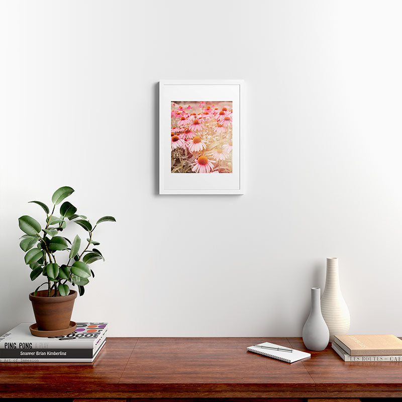 37 Flowers Framed Art Print
