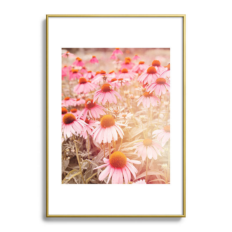 37 Flowers Framed Art Print