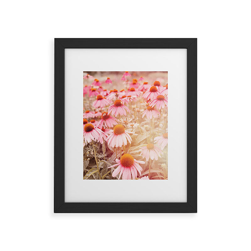 37 Flowers Framed Art Print