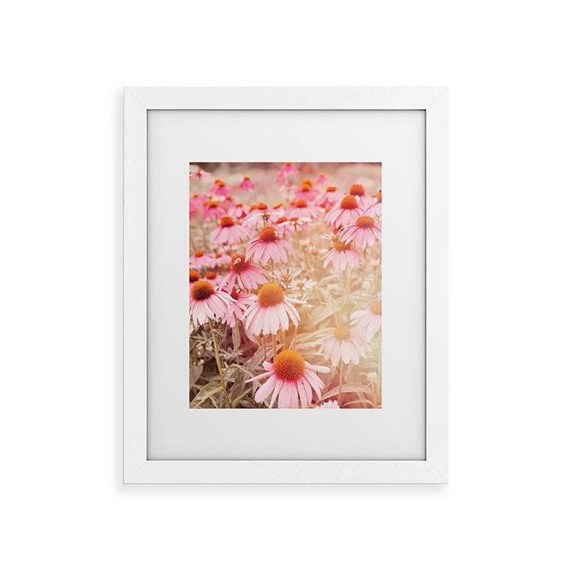 37 Flowers Framed Art Print