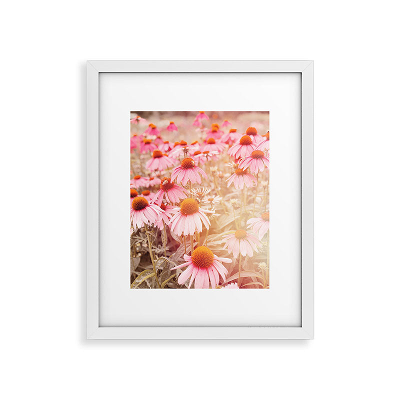 37 Flowers Framed Art Print