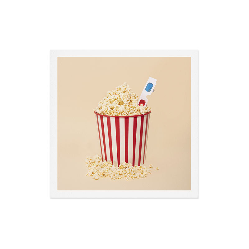 3D movie time Art Print