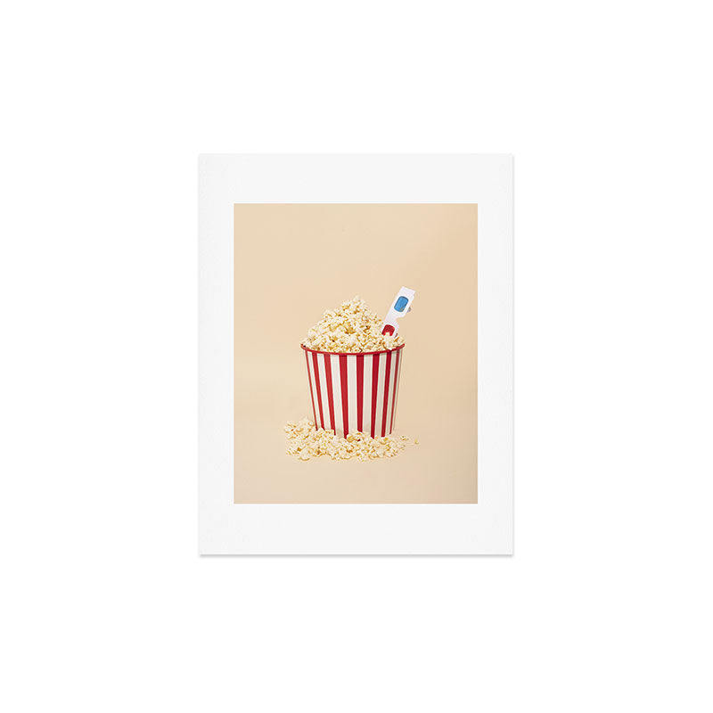 3D movie time Art Print