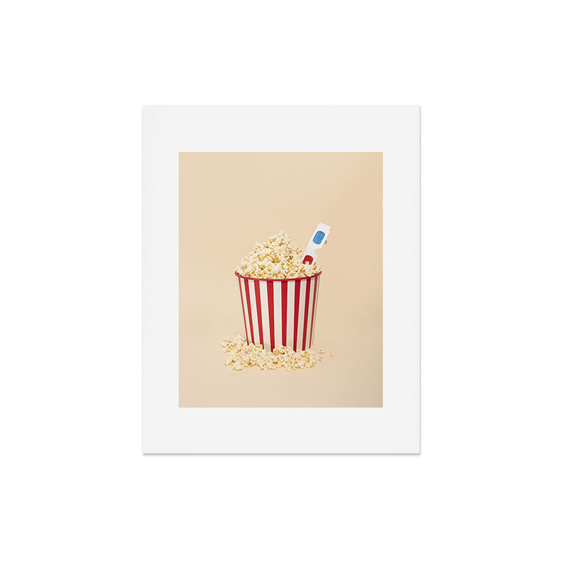 3D movie time Art Print