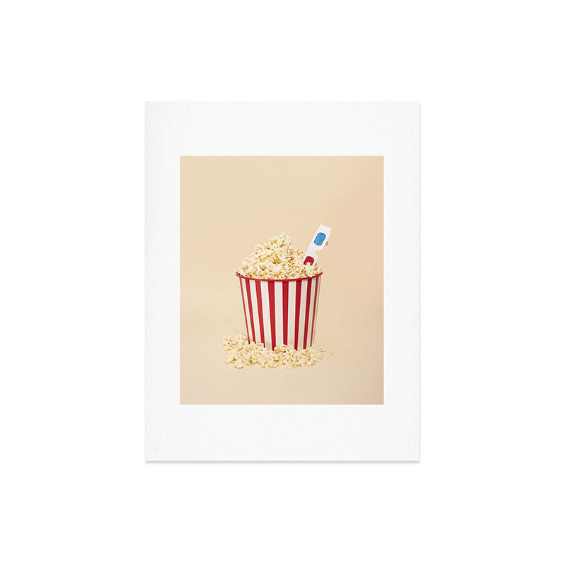 3D movie time Art Print