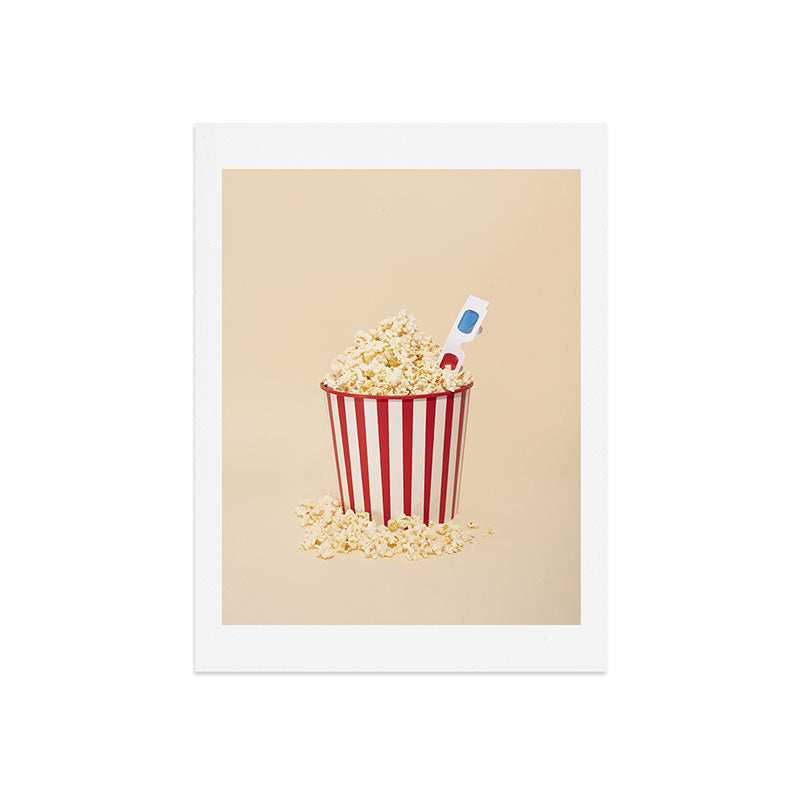3D movie time Art Print
