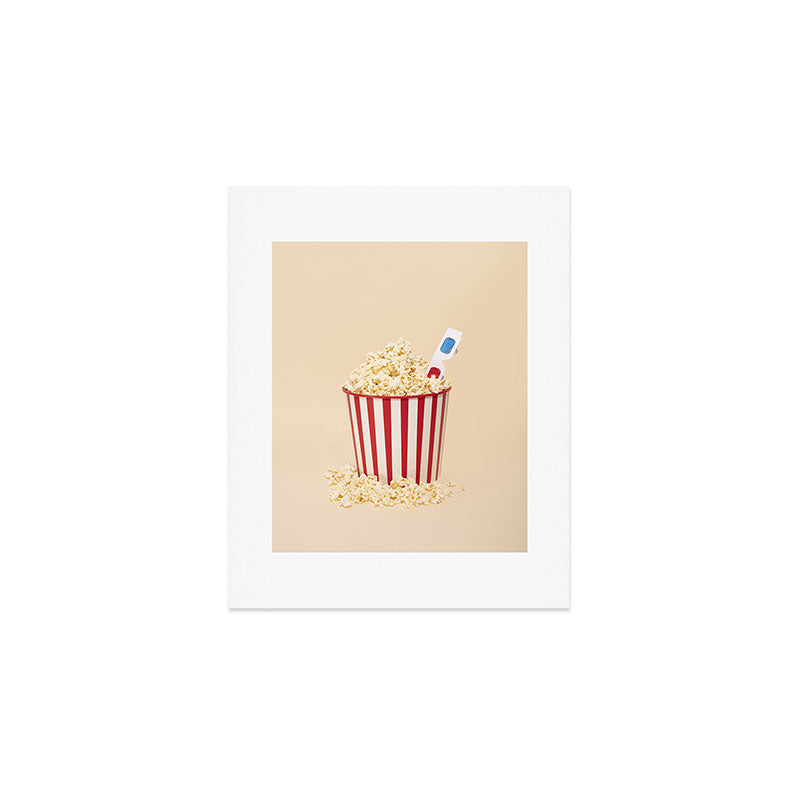 3D movie time Art Print