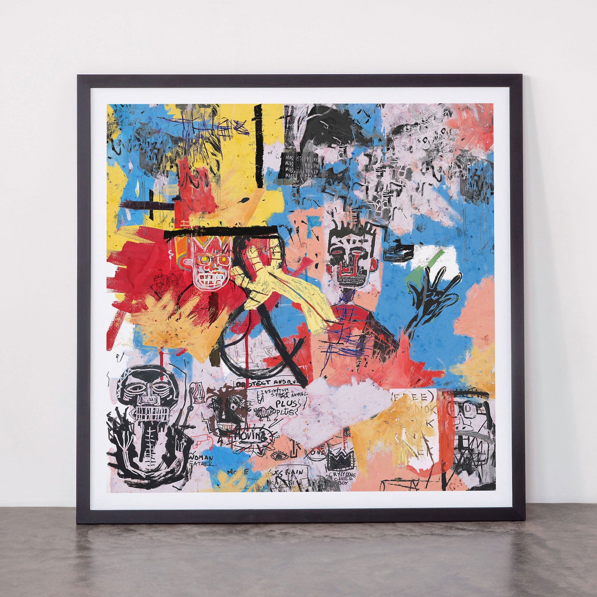 57 Great Jones Street Framed Art Print