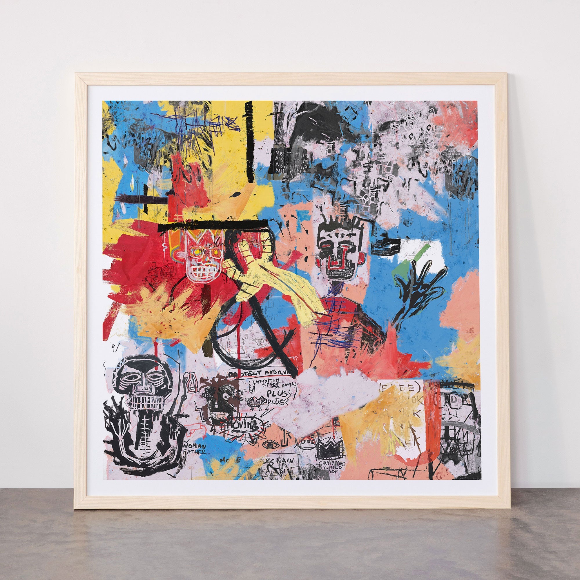 57 Great Jones Street Framed Art Print