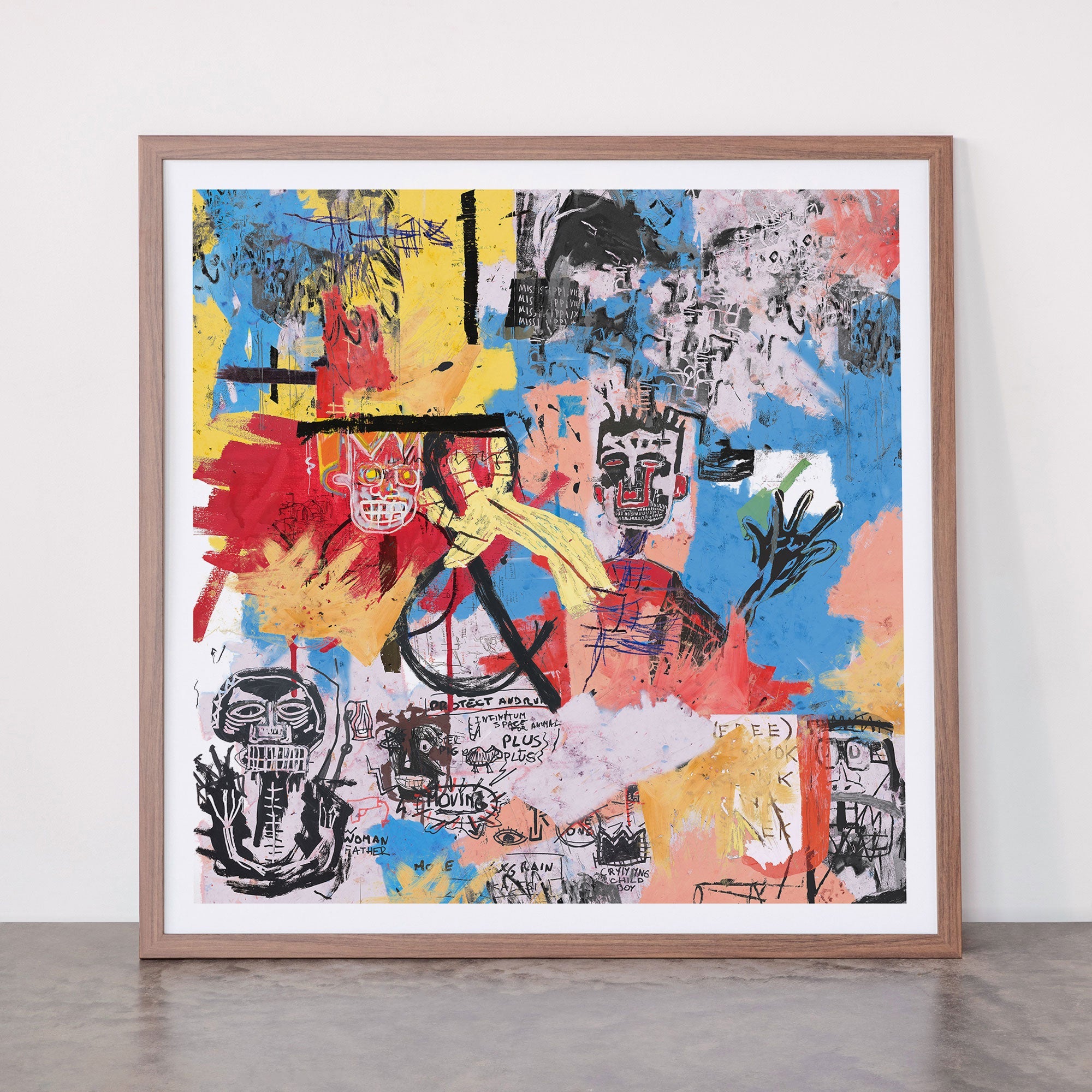 57 Great Jones Street Framed Art Print