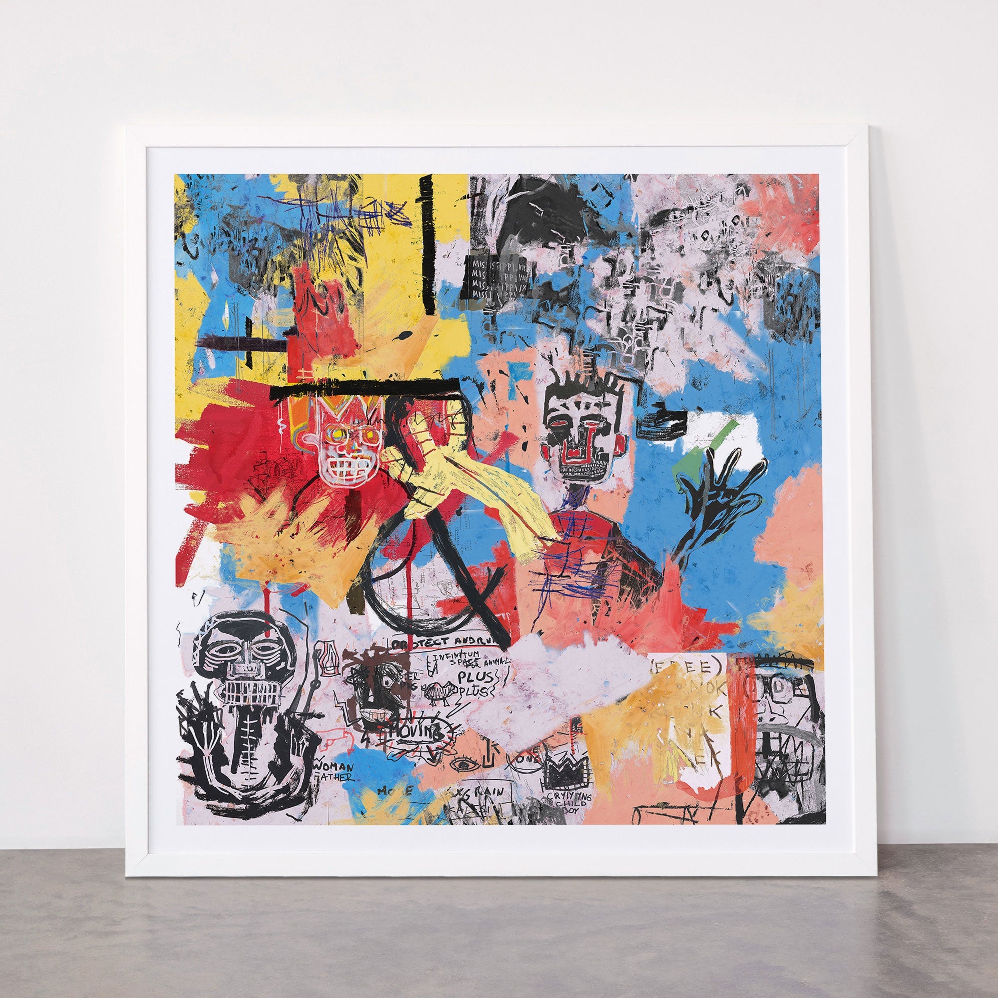 57 Great Jones Street Framed Art Print