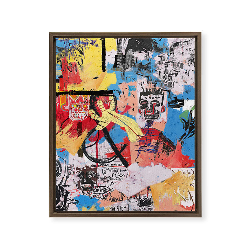 57 Great Jones Street Framed Canvas Print