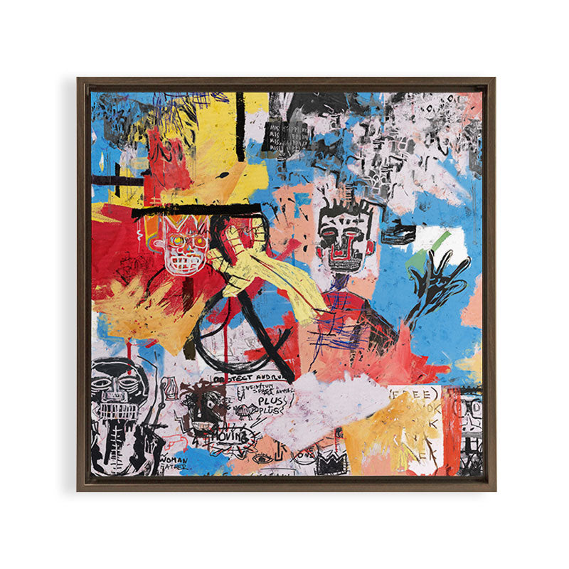 57 Great Jones Street Framed Canvas Print
