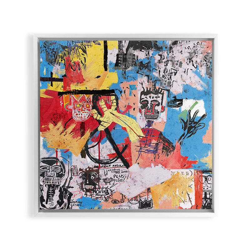 57 Great Jones Street Framed Canvas Print
