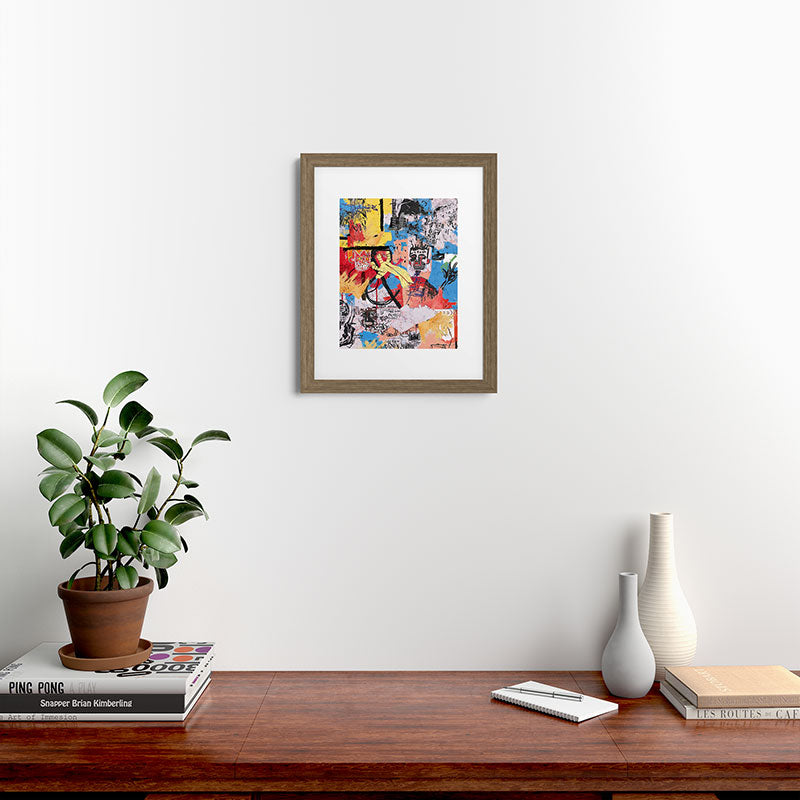 57 Great Jones Street Framed Art Print