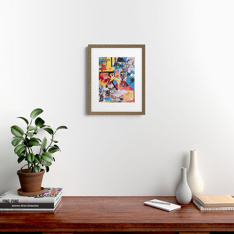 57 Great Jones Street Framed Art Print