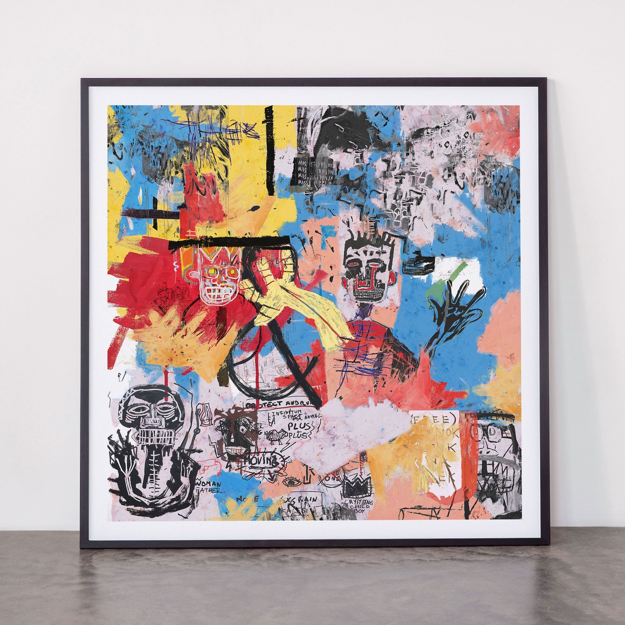 57 Great Jones Street Framed Art Print