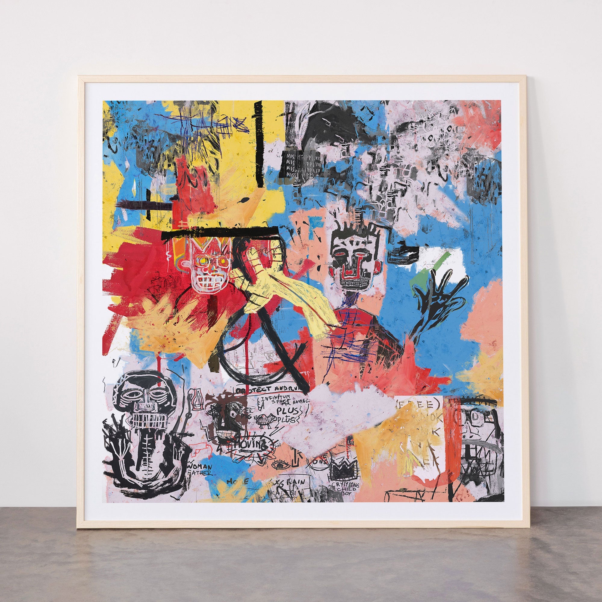 57 Great Jones Street Framed Art Print