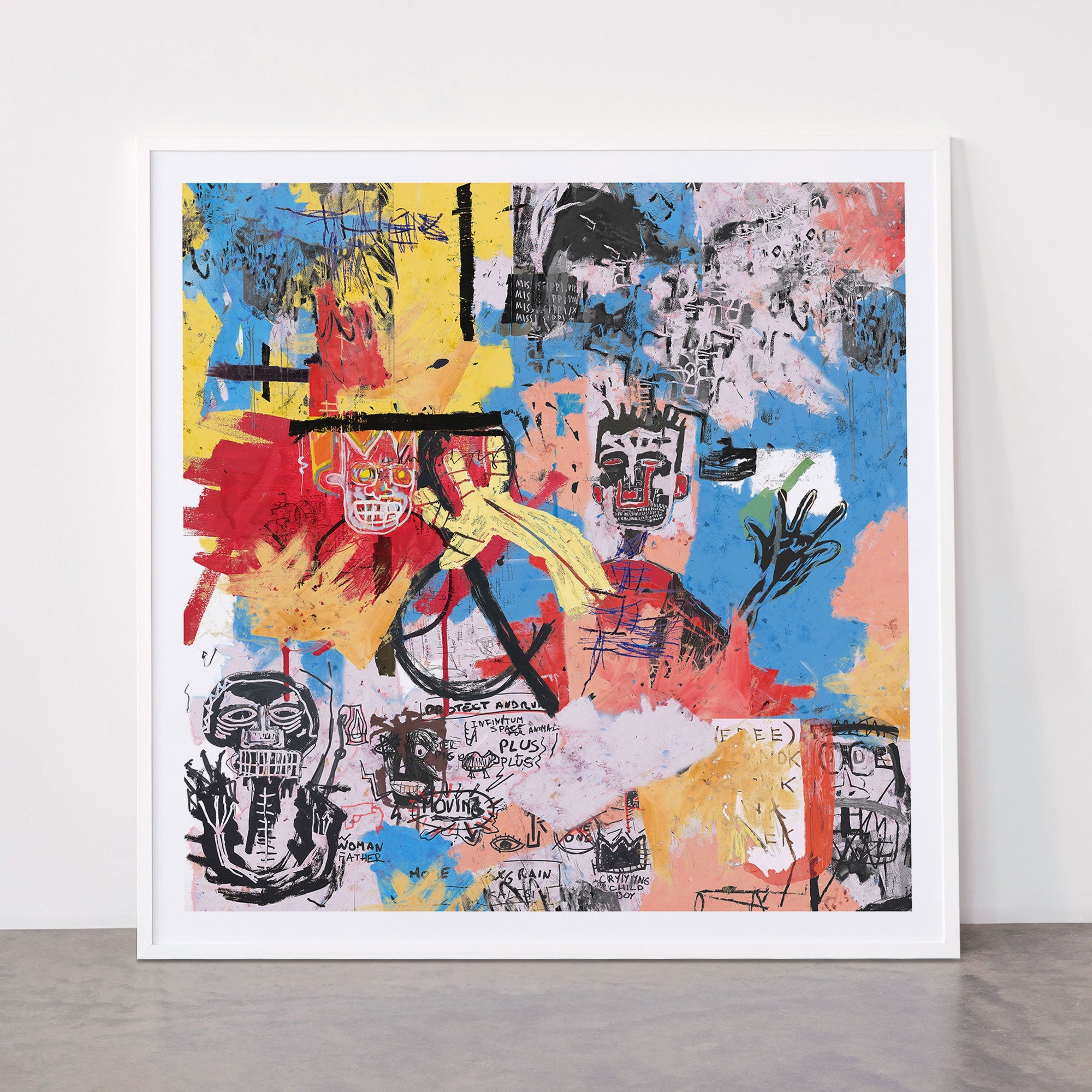 57 Great Jones Street Framed Art Print
