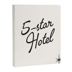 5-star hotel Canvas Print