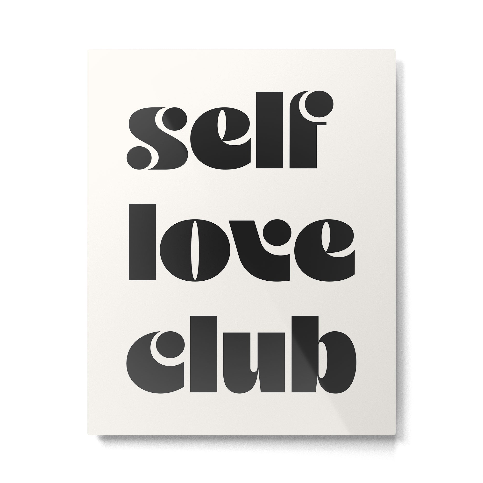 "self love club" Metal Print