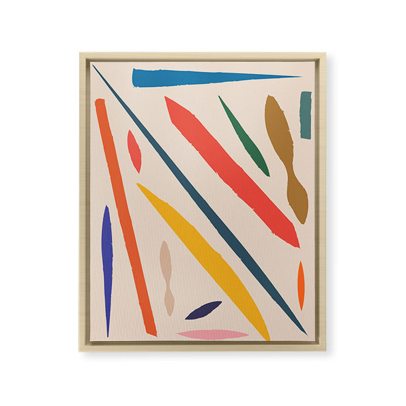 101-2 Framed Canvas Print