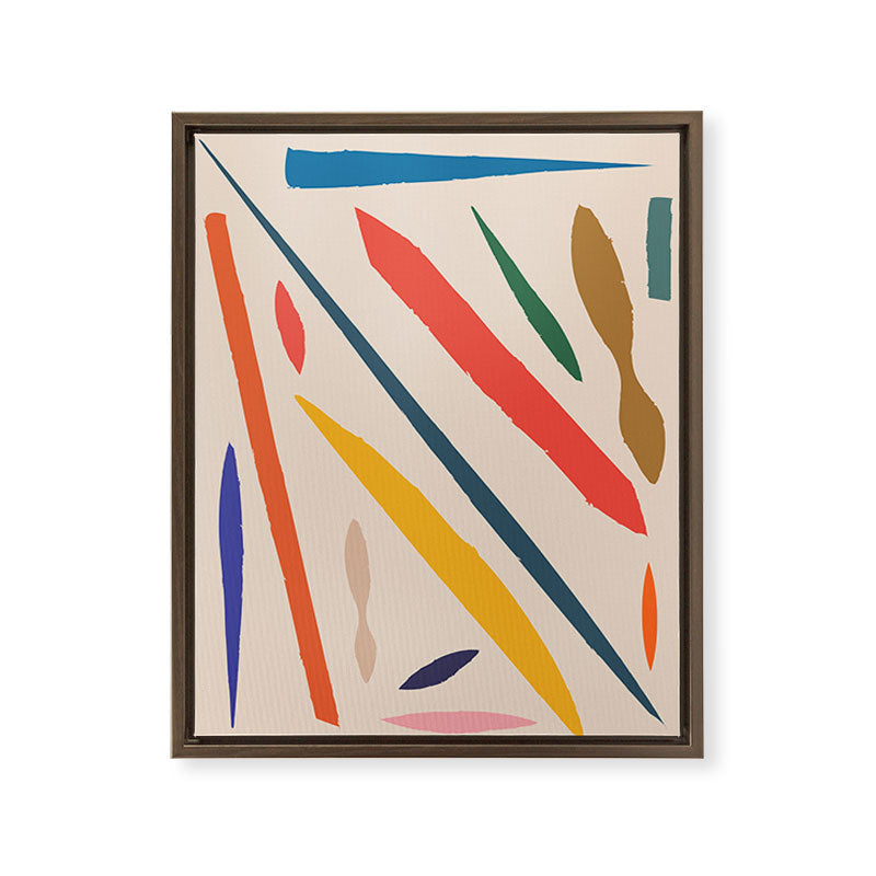 101-2 Framed Canvas Print