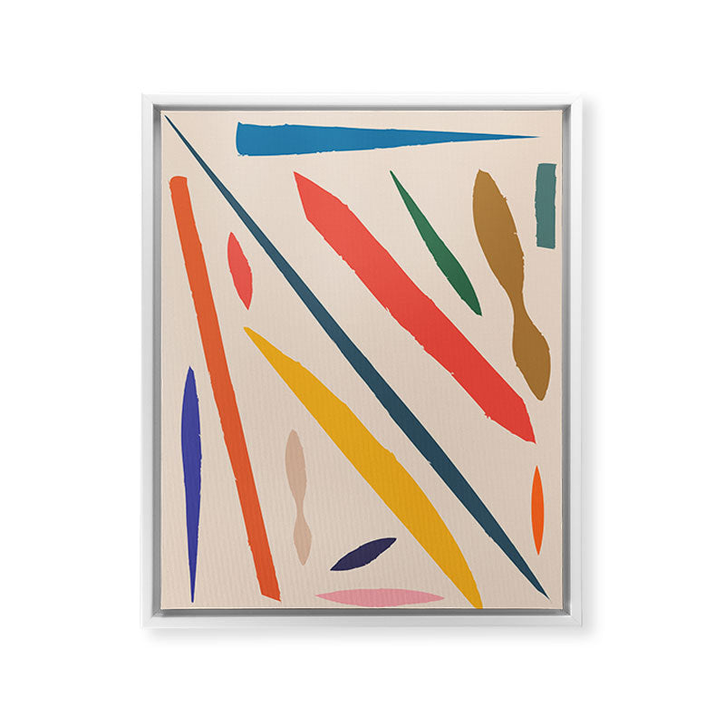 101-2 Framed Canvas Print