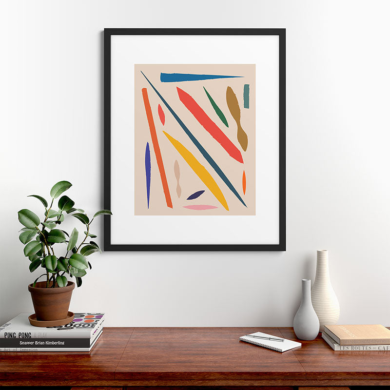 101-2 Framed Art Print
