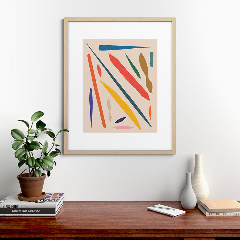 101-2 Framed Art Print