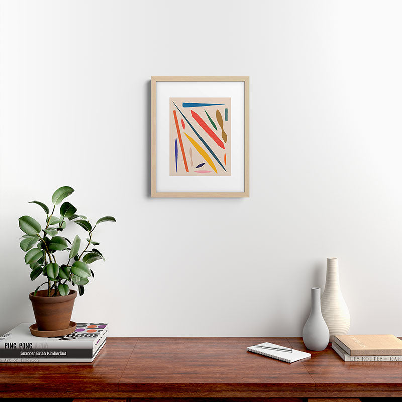 101-2 Framed Art Print