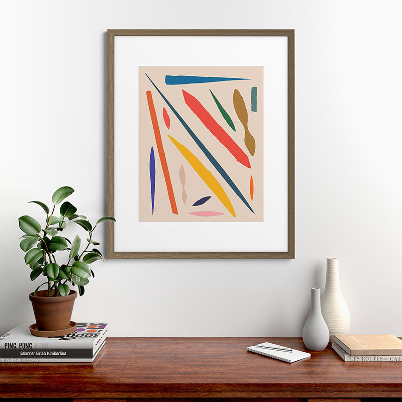 101-2 Framed Art Print