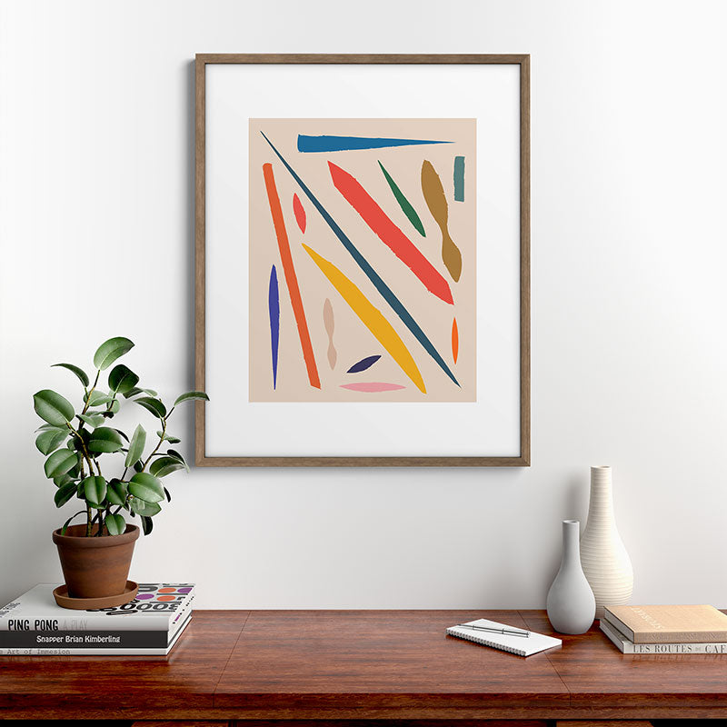 101-2 Framed Art Print