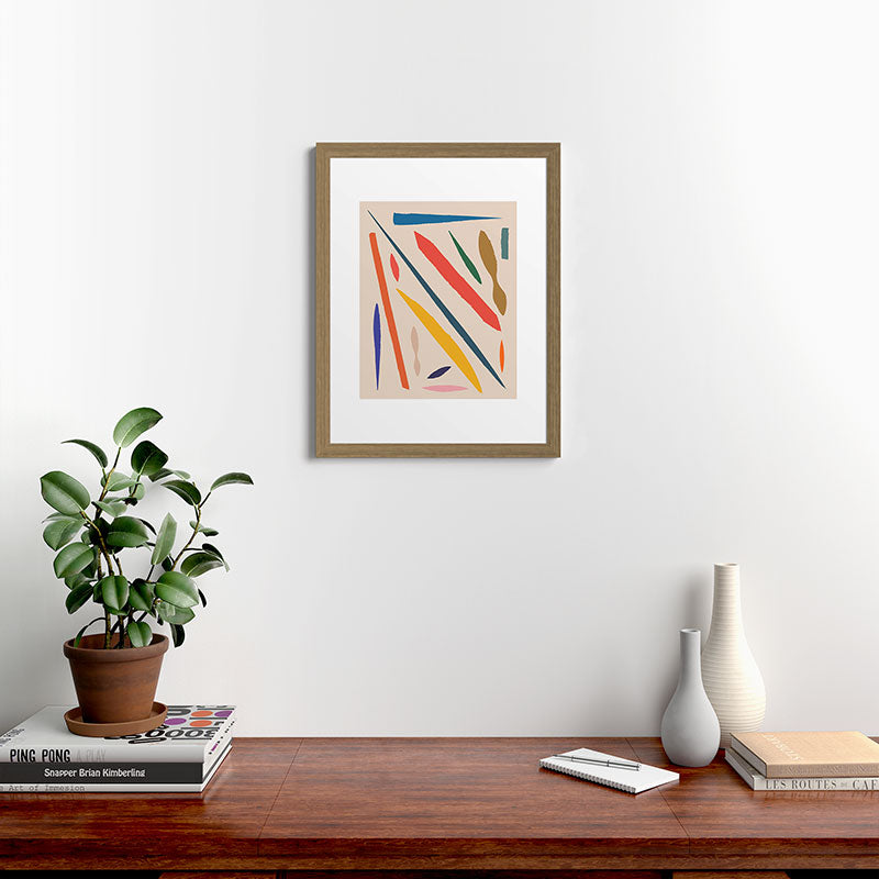 101-2 Framed Art Print