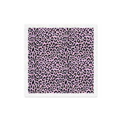 2000s leopard-black on palest pink Art Print